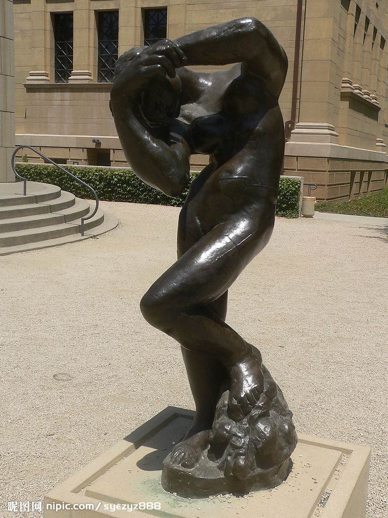 罗丹雕塑作品 运动人物